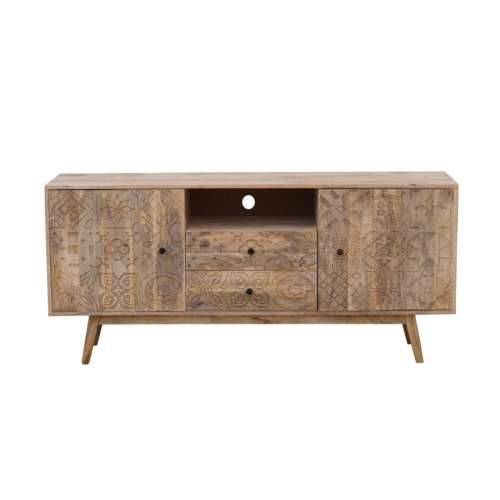 Namještaj za TV kabinet DKD Home Decor Pisana Prirodno Drvo Manga 155 x 40 x 70 cm Cijena