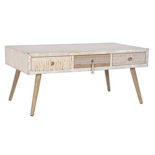 Stolić za dnevni boravak DKD Home Decor Jela Pamuk (110 x 60 x 50 cm) Cijena
