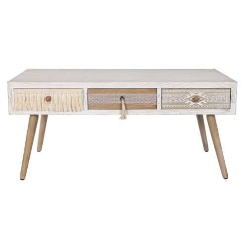 Stolić za dnevni boravak DKD Home Decor Jela Pamuk (110 x 60 x 50 cm) Cijena