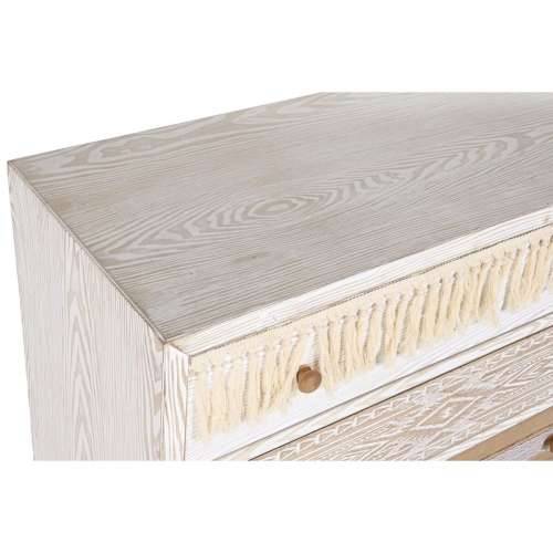 Komoda DKD Home Decor Jela Prirodno Pamuk Bijela (80 x 35 x 80 cm) Cijena