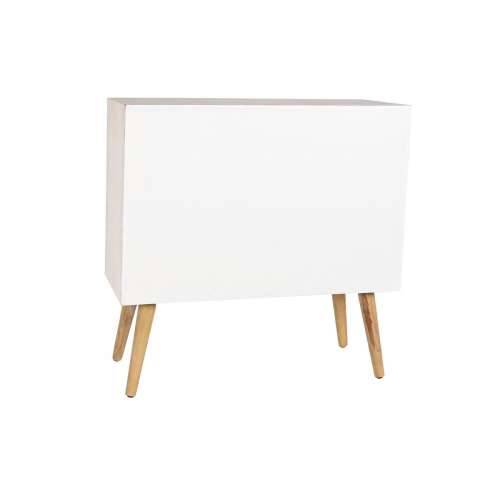 Komoda DKD Home Decor Jela Prirodno Pamuk Bijela (80 x 35 x 80 cm) Cijena
