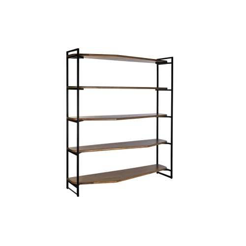 Polica DKD Home Decor Crna Prirodno Metal Drvo Manga 150 x 40 x 181 cm Cijena