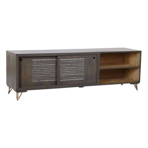 Namještaj za TV kabinet DKD Home Decor Metal Smeđa Drvo Manga 160 x 40 x 50 cm Cijena