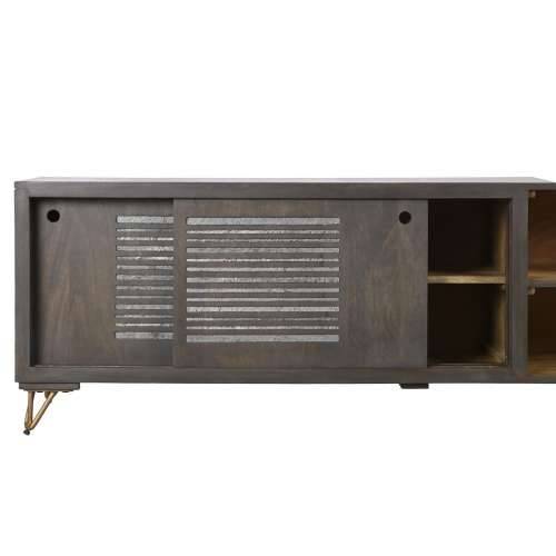 Namještaj za TV kabinet DKD Home Decor Metal Smeđa Drvo Manga 160 x 40 x 50 cm Cijena