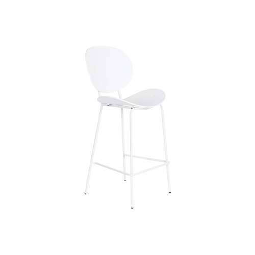 Tabure DKD Home Decor Crna Metal Bijela polipropilen (52,5 x 49 x 104 cm) Cijena