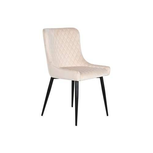 Blagavaonska stolica DKD Home Decor Bež Metal Poliester (56 x 51 x 84 cm) Cijena