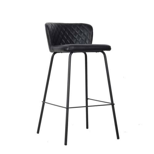 Tabure DKD Home Decor 40 x 42,5 x 81,5 cm Crna Plava Metal Mornarsko plava Cijena
