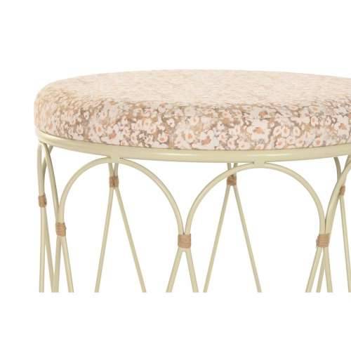 Pomoćni stolić DKD Home Decor Prirodno Metal Krema Ratan (35 x 35 x 49 cm) Cijena