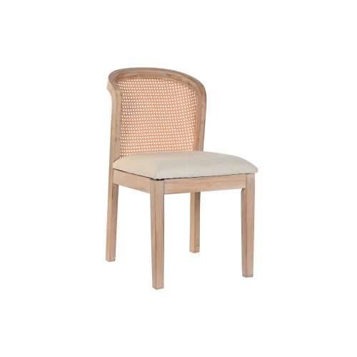 Blagavaonska stolica DKD Home Decor Bež Poliester 46 x 61 x 86 cm Cijena