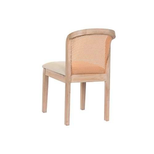 Blagavaonska stolica DKD Home Decor Bež Poliester 46 x 61 x 86 cm Cijena