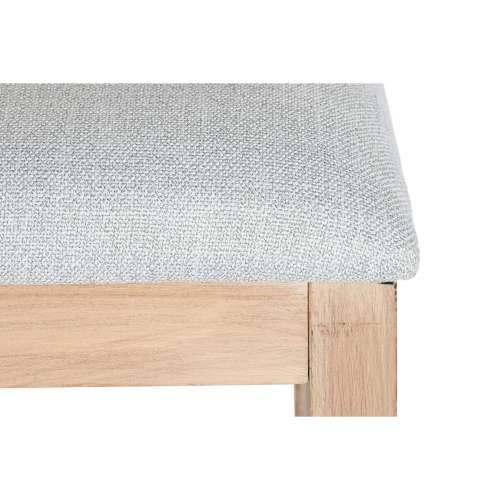 Blagavaonska stolica DKD Home Decor Jela Poliester Svjetlo siva (46 x 61 x 86 cm) Cijena