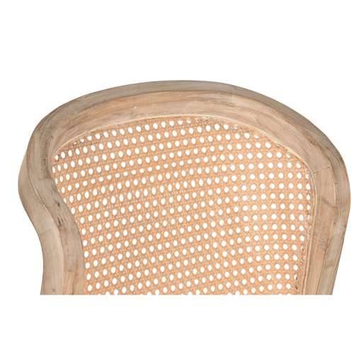 Blagavaonska stolica DKD Home Decor Jela Poliester Svjetlo siva (46 x 61 x 86 cm) Cijena