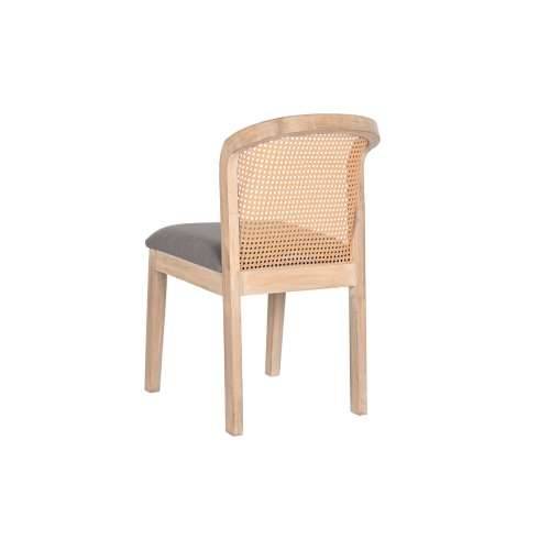 Blagavaonska stolica DKD Home Decor Jela Poliester Tamno sivo (46 x 61 x 86 cm) Cijena
