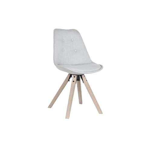 Blagavaonska stolica DKD Home Decor Poliester Svjetlo siva Ozols (48 x 44 x 84 cm) Cijena