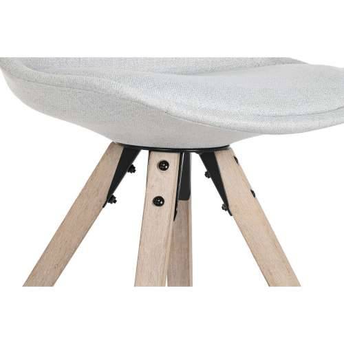 Blagavaonska stolica DKD Home Decor Poliester Svjetlo siva Ozols (48 x 44 x 84 cm) Cijena
