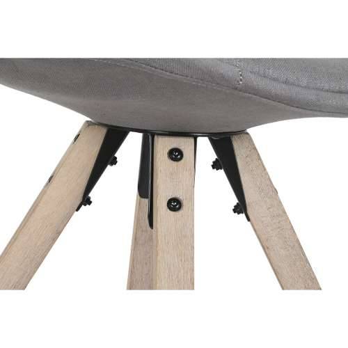 Blagavaonska stolica DKD Home Decor Poliester Tamno sivo Ozols (48 x 44 x 84 cm) Cijena