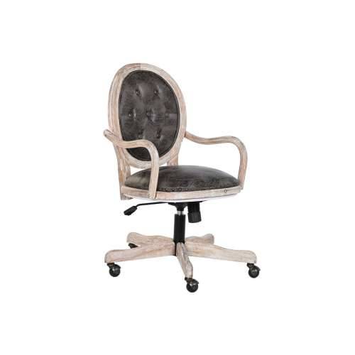 Blagavaonska stolica DKD Home Decor Crna Tamno smeđi 52 x 50 x 88 cm Cijena