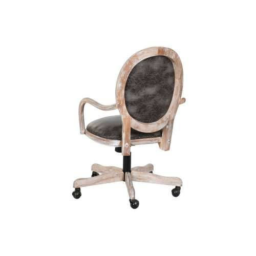 Blagavaonska stolica DKD Home Decor Crna Tamno smeđi 52 x 50 x 88 cm Cijena