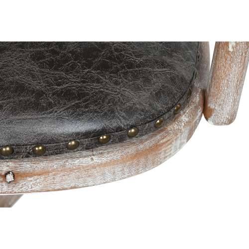 Blagavaonska stolica DKD Home Decor Crna Tamno smeđi 52 x 50 x 88 cm Cijena