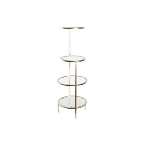 Police DKD Home Decor 32,5 x 30 x 86 cm Kristal zlatan Metal Cijena