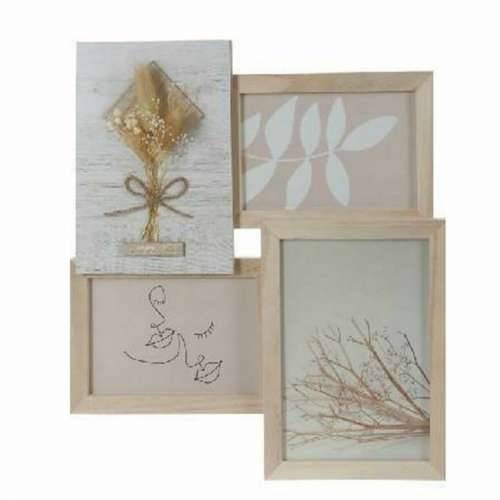 Okvir za sliku DKD Home Decor 31 x 2,4 x 34 cm Kristal Prirodno Shabby Chic Cijena