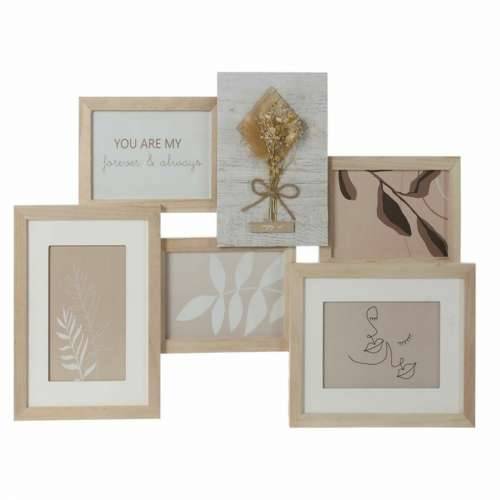 Okvir za sliku DKD Home Decor 54 x 2,4 x 36,7 cm Kristal Prirodno Shabby Chic Cijena
