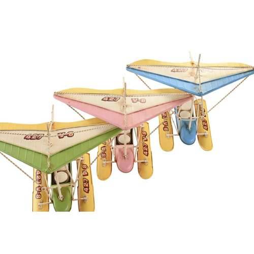 Ukrasna figura DKD Home Decor 32,5 x 20,5 x 24 cm Plava Roza Zelena Vintage (3 Dijelovi) Cijena