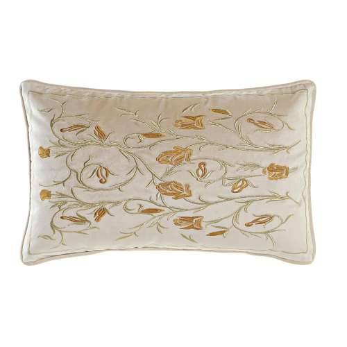 Jastuk DKD Home Decor zlatan 50 x 10 x 30 cm Ziedi Cijena
