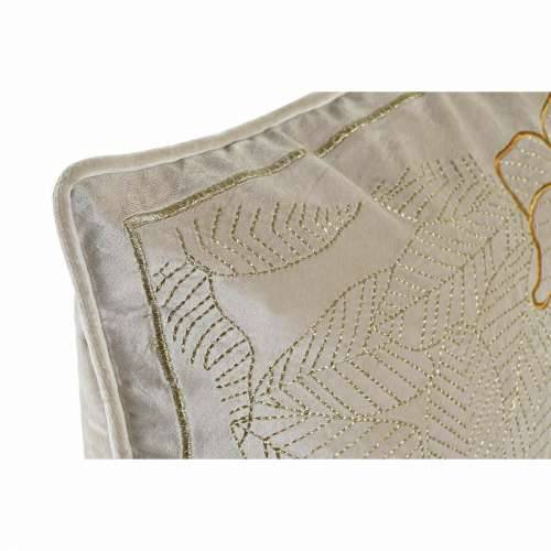 Jastuk DKD Home Decor zlatan 45 x 10 x 45 cm Ziedi Cijena