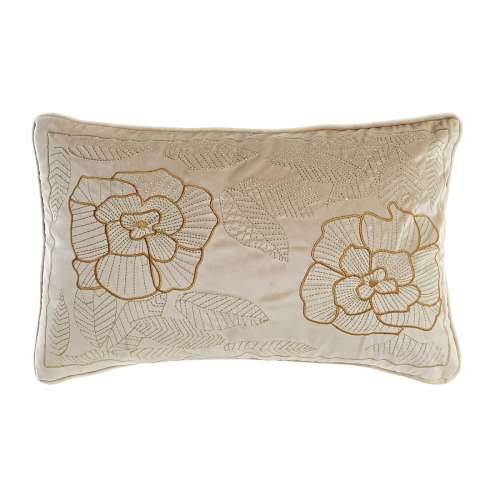 Jastuk DKD Home Decor zlatan 50 x 10 x 30 cm Ziedi Cijena