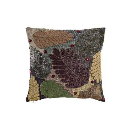 Jastučnica DKD Home Decor Listovi Pisana 50 x 1 x 50 cm Cijena