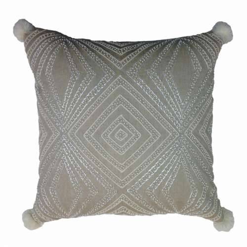 Jastučnica DKD Home Decor Siva 50 x 1 x 50 cm Cijena
