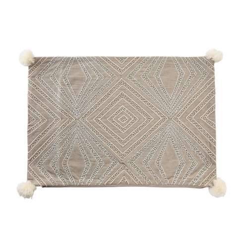 Jastučnica DKD Home Decor 60 x 1 x 40 cm Siva Cijena