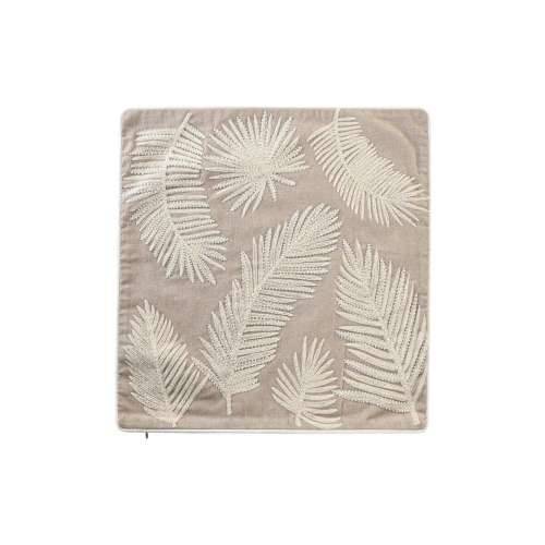 Jastučnica DKD Home Decor Listovi Smeđa 50 x 1 x 50 cm Cijena