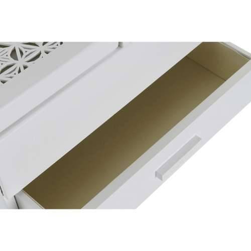 Kutija za nakit DKD Home Decor Kristal Bijela Bjelokost Drvo MDF 30 x 17 x 24 cm Cijena