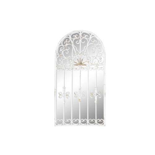 Zidno ogledalo DKD Home Decor Bijela Prozor 55 x 3 x 103,5 cm Cijena