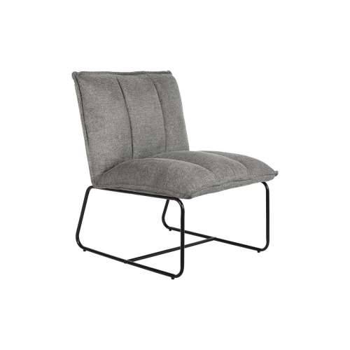 Fotelja DKD Home Decor Crna Siva Metal 66 x 71 x 77 cm Cijena