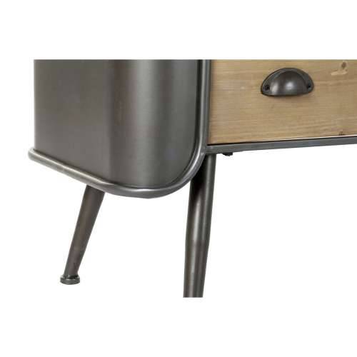 Komoda DKD Home Decor Siva Prirodno Metal Jela Loft 97 x 37 x 79 cm Cijena