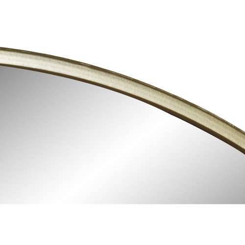 Zidno ogledalo DKD Home Decor zlatan Metal 75 x 3 x 75 cm Cijena