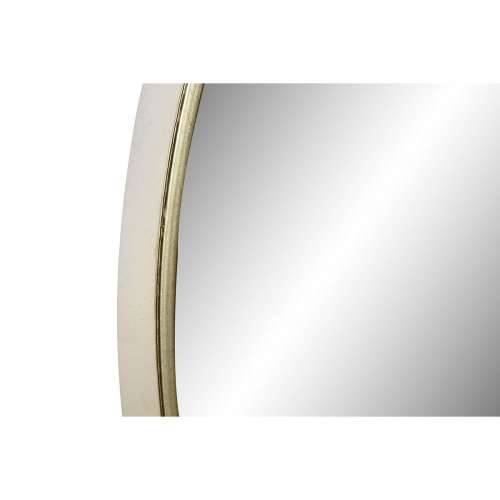 Zidno ogledalo DKD Home Decor zlatan Metal 75 x 3 x 75 cm Cijena