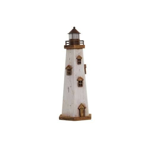 Ukrasna figura DKD Home Decor Prirodno Bijela Mornar svjetionik (16 x 14 x 41 cm) Cijena