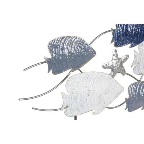 Ukrasna figura DKD Home Decor 63 x 9 x 44 cm Siva Plava Bijela Spirale (2 kom.) Cijena