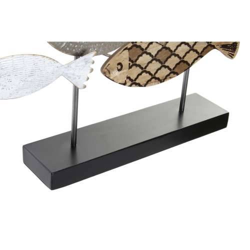 Ukrasna figura DKD Home Decor 65,4 x 9,5 x 43 cm Crna Plava Smeđa Spirale (2 kom.) Cijena