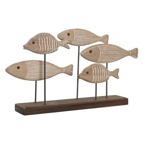 Ukrasna figura DKD Home Decor 51 x 8 x 27 cm Premaz u shabby stilu Svijetlo smeđi Spirale Cijena