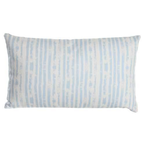 Jastuk DKD Home Decor 50 x 15 x 30 cm Crte Plava Bijela Mediteran Cijena