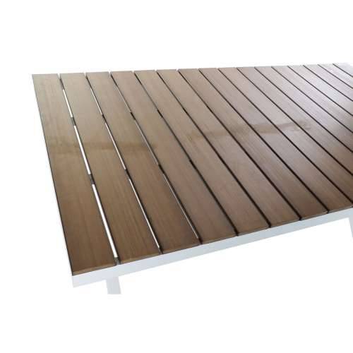 Blagavaonski stol DKD Home Decor Vanjski dio Smola Aluminij 200 x 90 x 75 cm Cijena