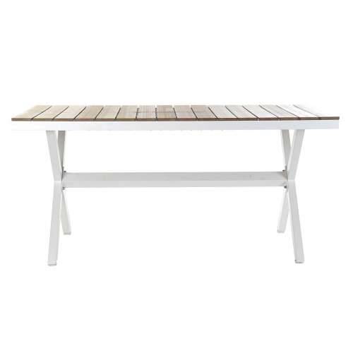 Blagavaonski stol DKD Home Decor Vanjski dio Smola Aluminij 200 x 90 x 75 cm Cijena