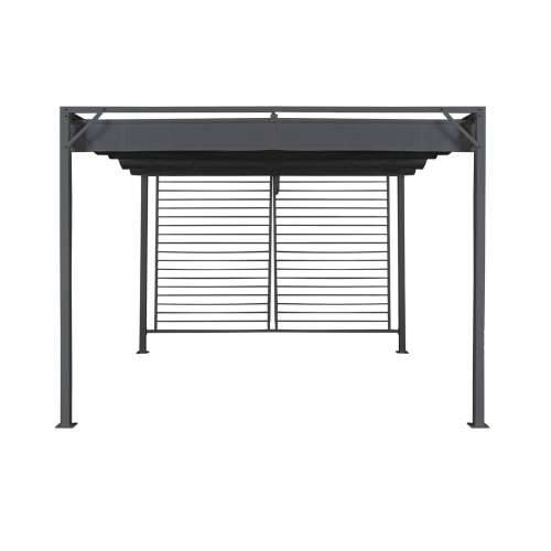Pergola DKD Home Decor Siva 300 x 300 x 230 cm Čelik Cijena