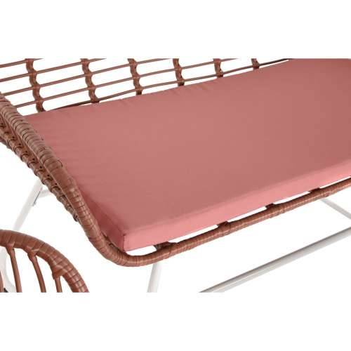 Vrtni namještaj DKD Home Decor Bijela Terakota 124 x 74 x 84 cm (4 Dijelovi) Cijena