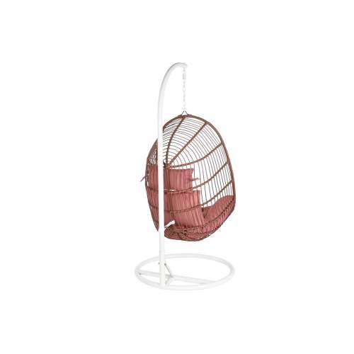 Viseća vrtna fotelja DKD Home Decor Bijela Terakota Aluminij Čelik sintetički ratan 94 x 100 x 196 cm Cijena